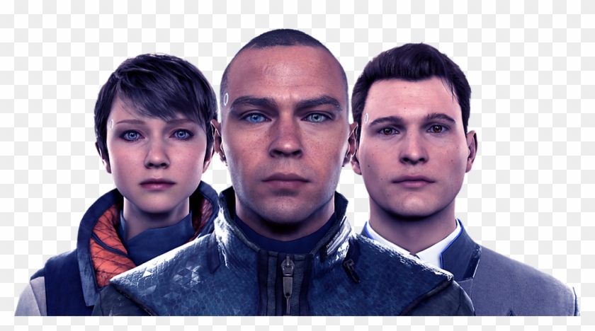Become Human - Detroit Become Human Characters Clipart