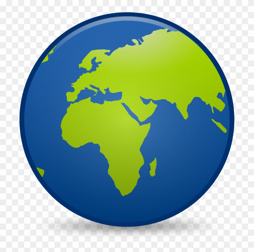 Globe To Use Free Download - World Map Clipart