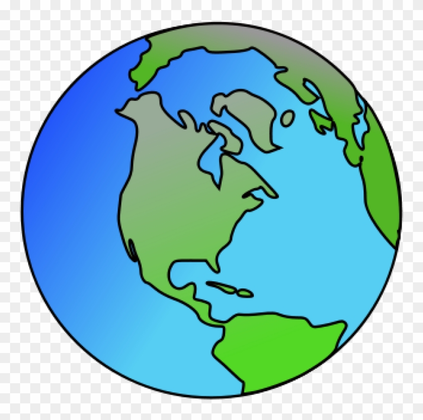 Globe Clipart Free Globe Clipart Free Images 5 Clipartbarn - Planet Earth Clipart - Png Download