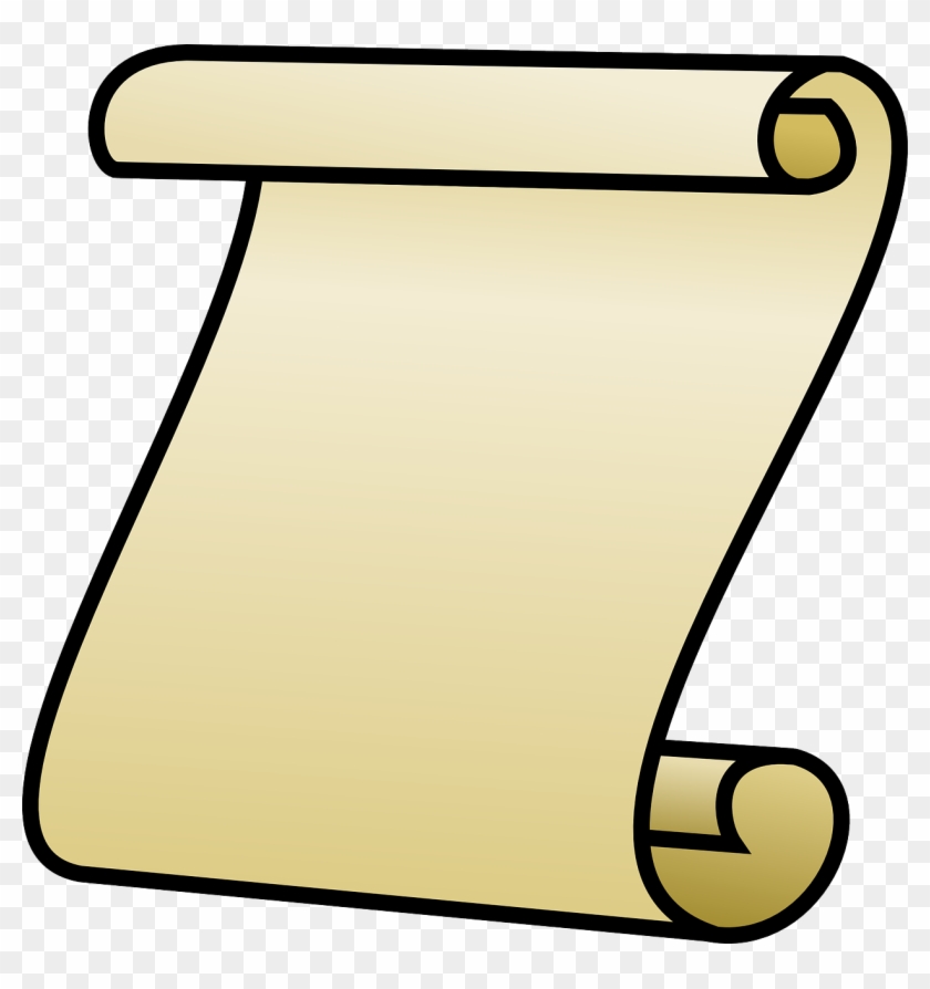 Paper Icon Cliparts - Cartoon Roll Of Paper - Png Download #611734