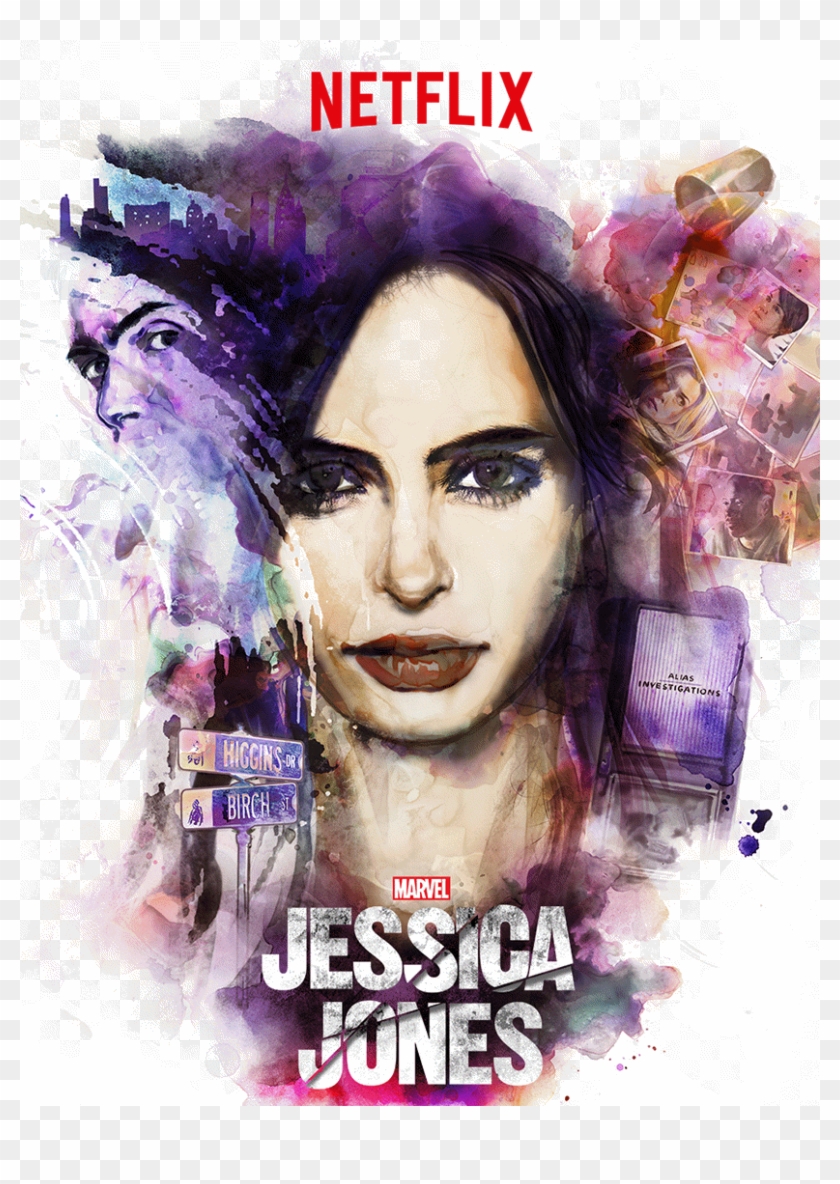 737135 Jessica Jones - Marvel's Jessica Jones Season 2 Cover Clipart #611926