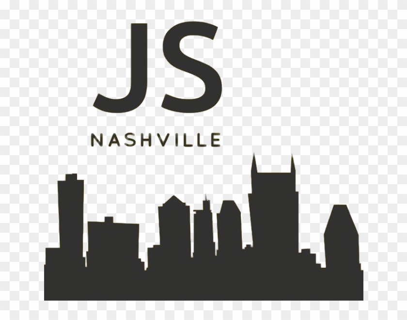 Nashville Skyline Silhouette Clipart #612128