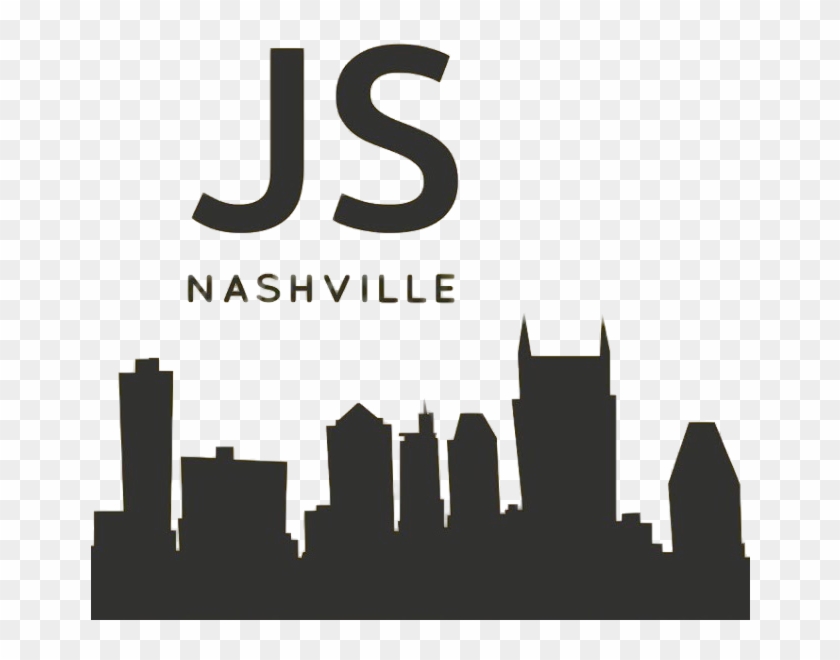 Nashville Skyline Silhouette Clipart