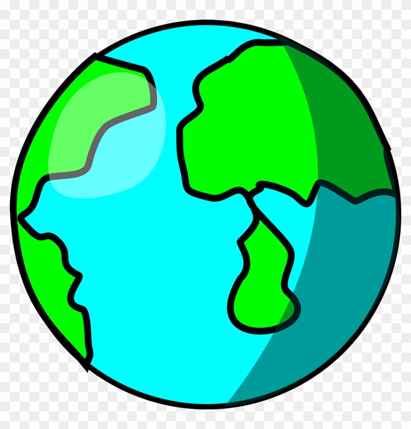 Free Earth And Globe Clipart 4 Clipartix - Earth Clipart Transparent Background - Png Download #612130
