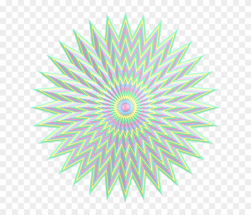 Star, Burst, Explosion, Pastel, Subtle, Pale, Colorful - Killer Clowns Spain Clipart #612181