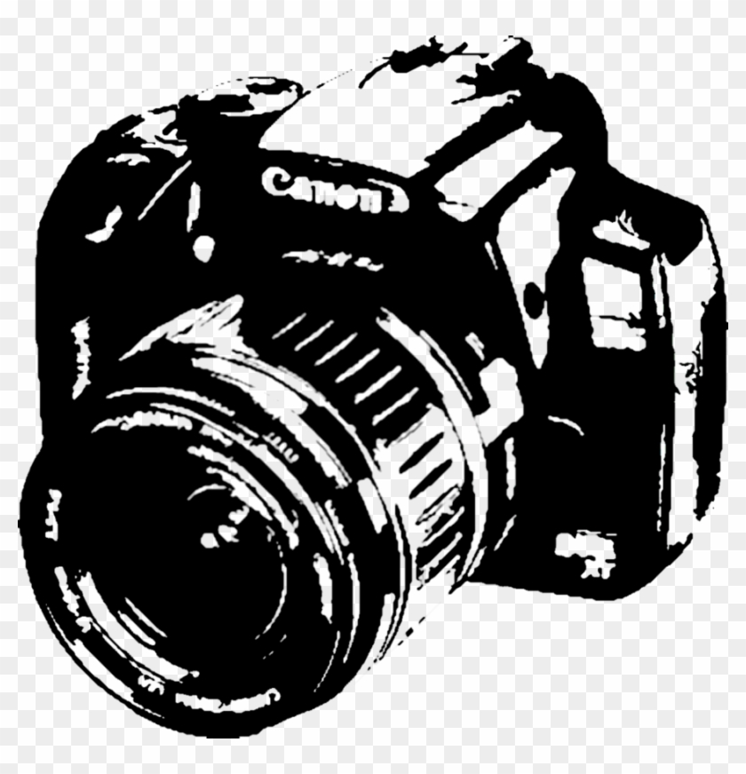 Dslr Vector Png - Dslr Camera Logo Png Clipart