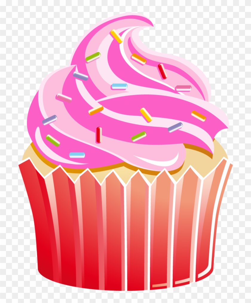 Starburst Clipart - Clip Art Cup Cake - Png Download #612575