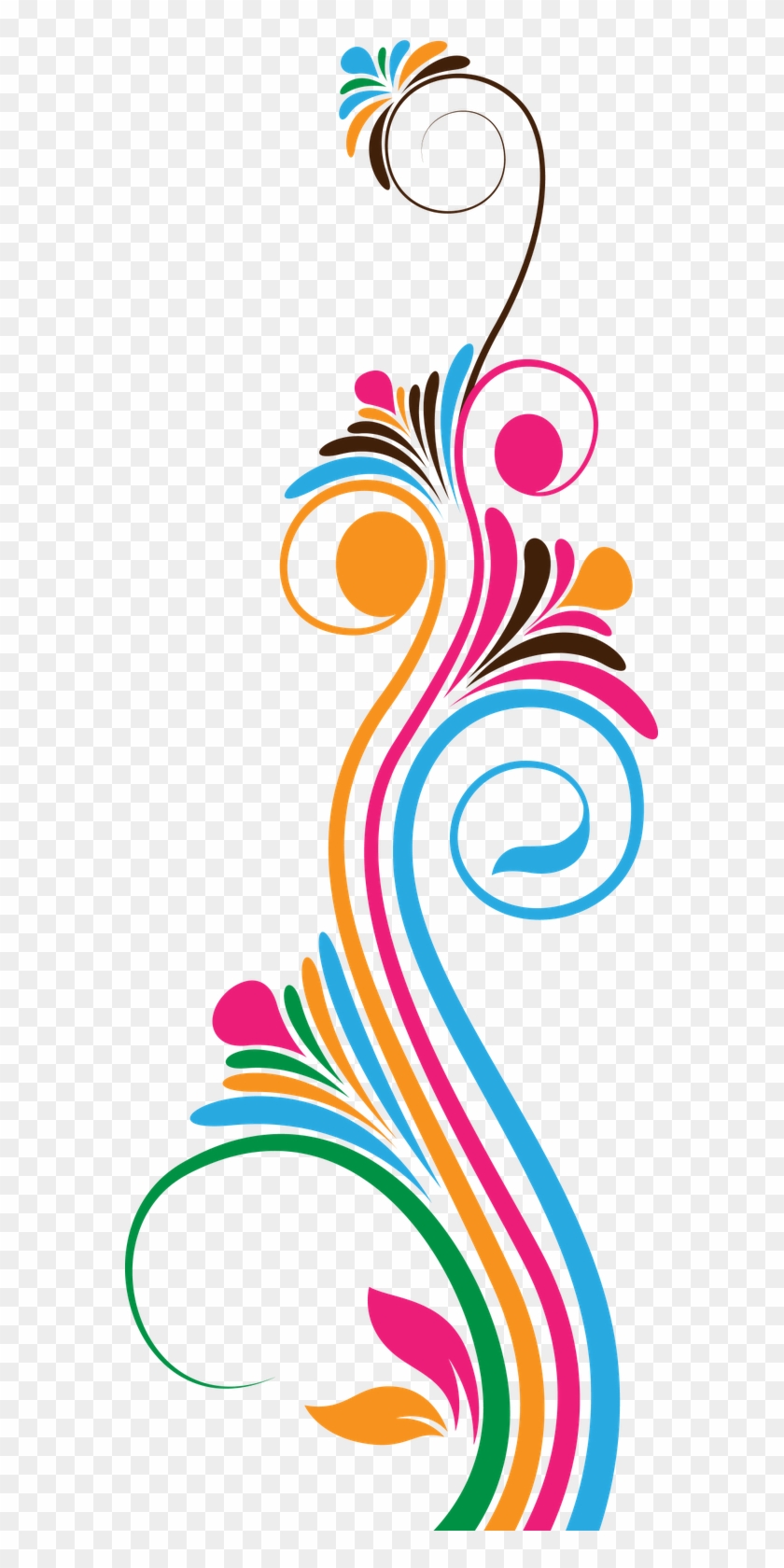 Floral Design Vector Hd Clipart