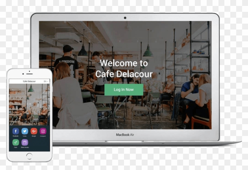 Captive Portal - Restaurant Clipart