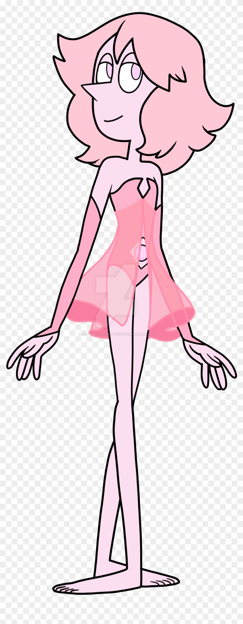 Pink Pearl Steven Universe By Decapitated-kittens - Steven Universe Pearl Clipart #612900