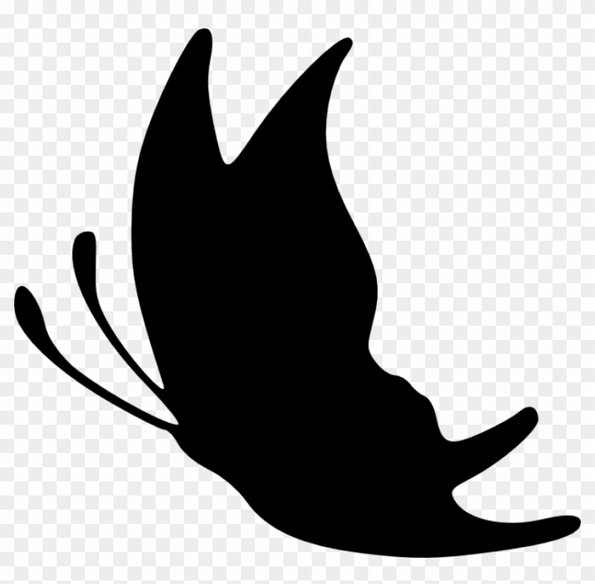 Free Png Butterfly Silhouette Png - Png Format Butterfly Logo Png Clipart #613029