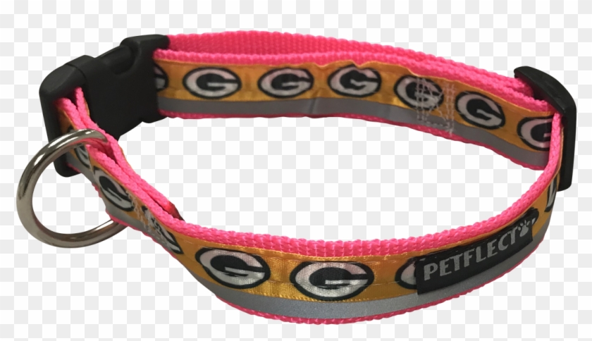 Green Bay Packers Dog Collar - Dog Clipart