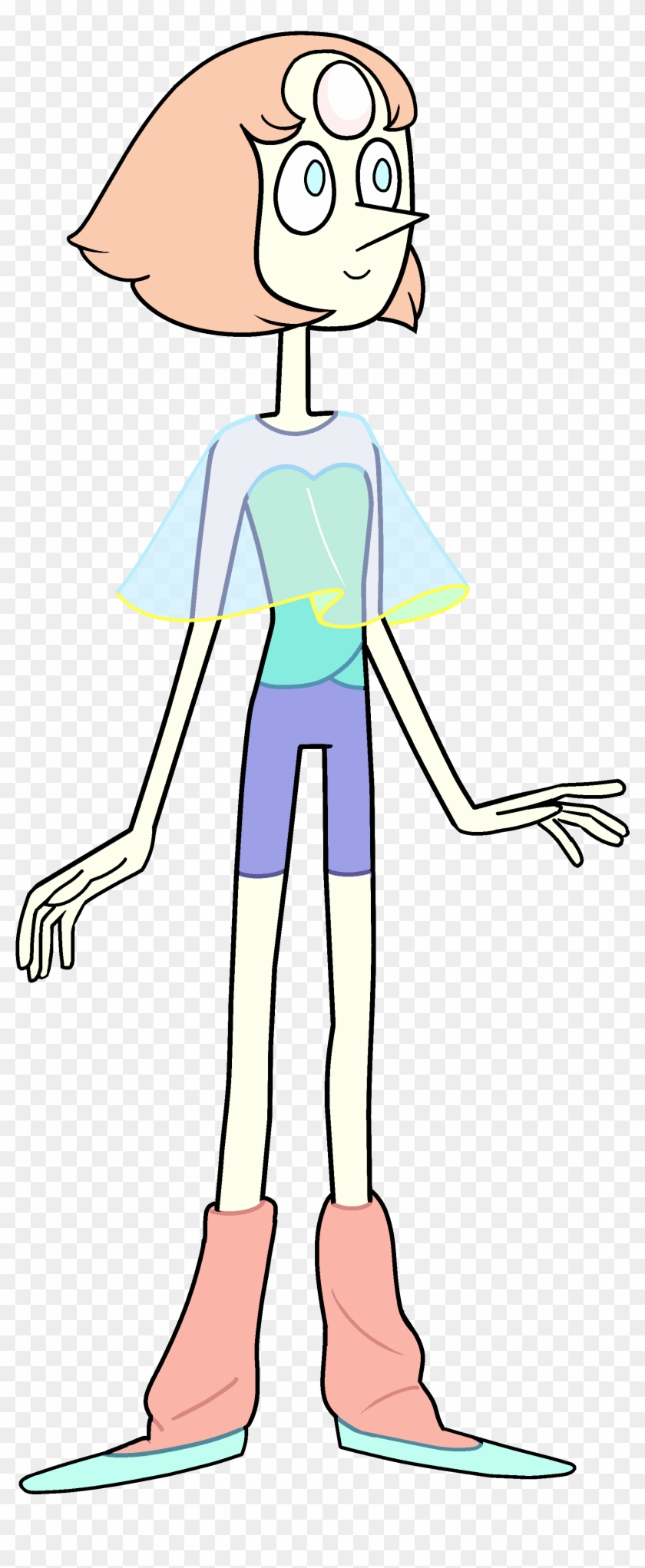 Pearl From Steven Universe - Perla Rosa Steven Universe Clipart