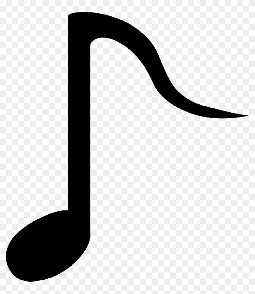 Music Notes Symbols Cake Ideas And Designs - Black Music Note Clipart #613751