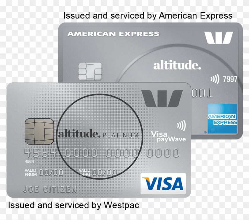 Westpac Altitude Platinum Visa Amex Bundle, Up To 75,000 - Visa Debit Clipart #613782