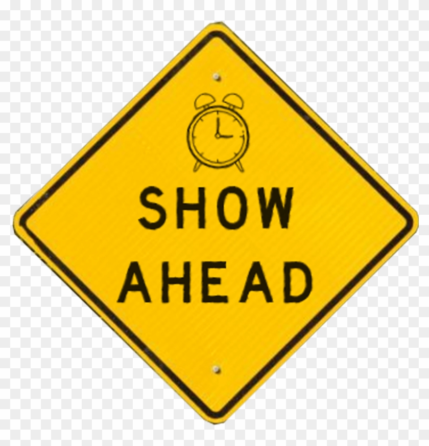 Moving The Show - Slow Trucks Sign Clipart