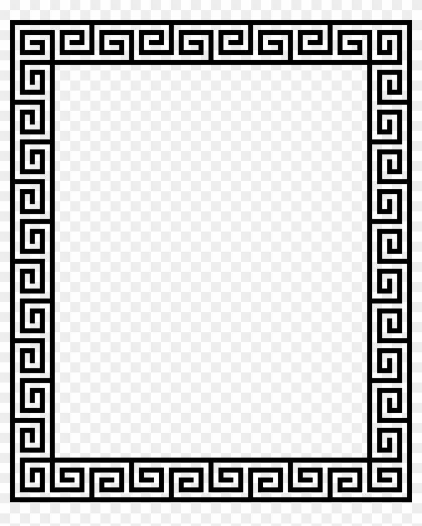 2004 X 2400 86 - Greek Key Border Clipart #614061