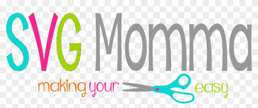 Png Black And White Momma Font Design - Scissors Clipart #614574