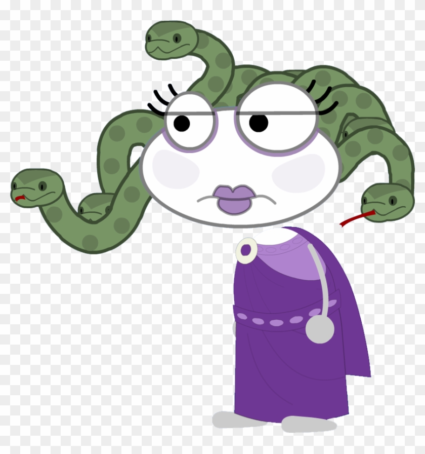 Medusa - Drawing Of Medusa From Percy Jackson Clipart #614650