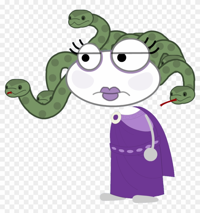 Medusa - Drawing Of Medusa From Percy Jackson Clipart