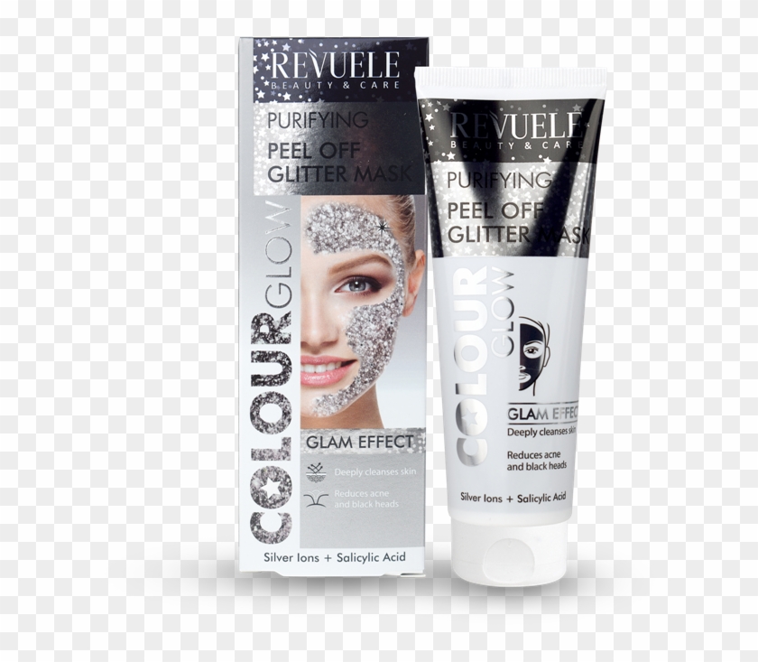 Revuele Peel Off Glitter Mask - Revuele Colour Glow Clipart #614973