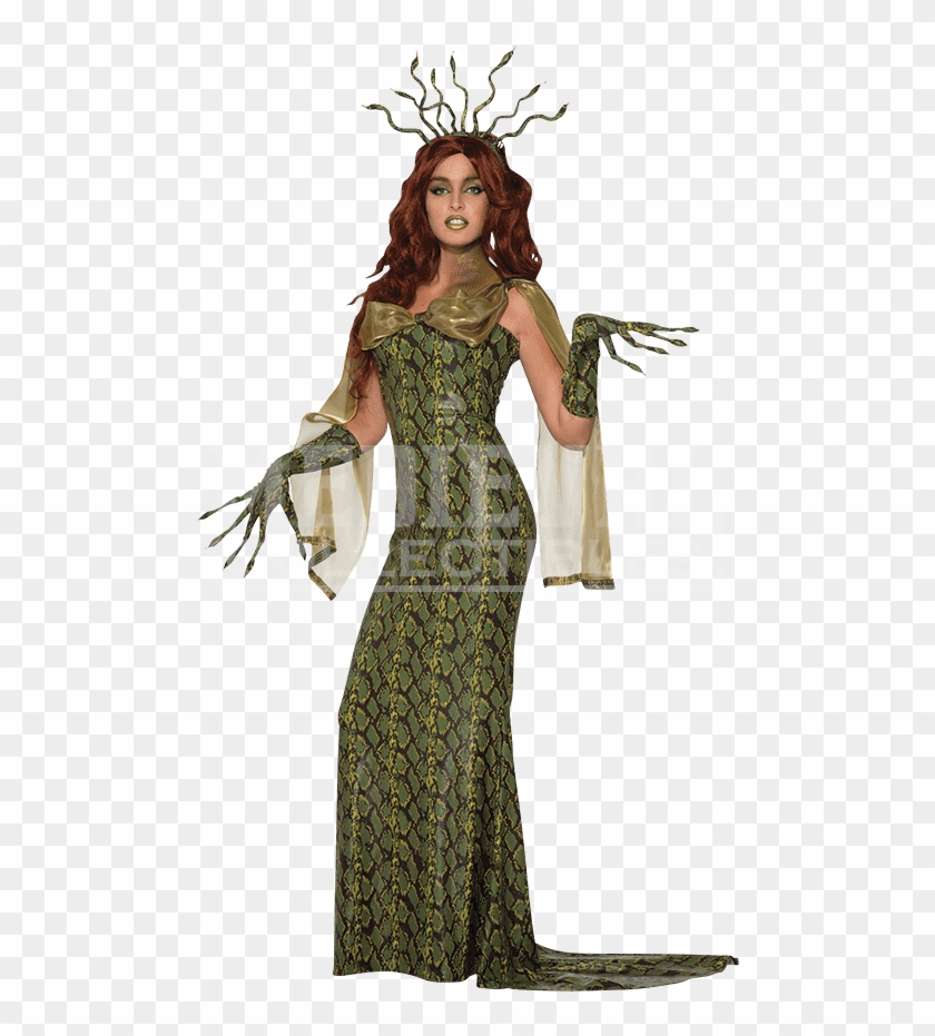 Greek Goddess Medusa Costume Clipart #615096