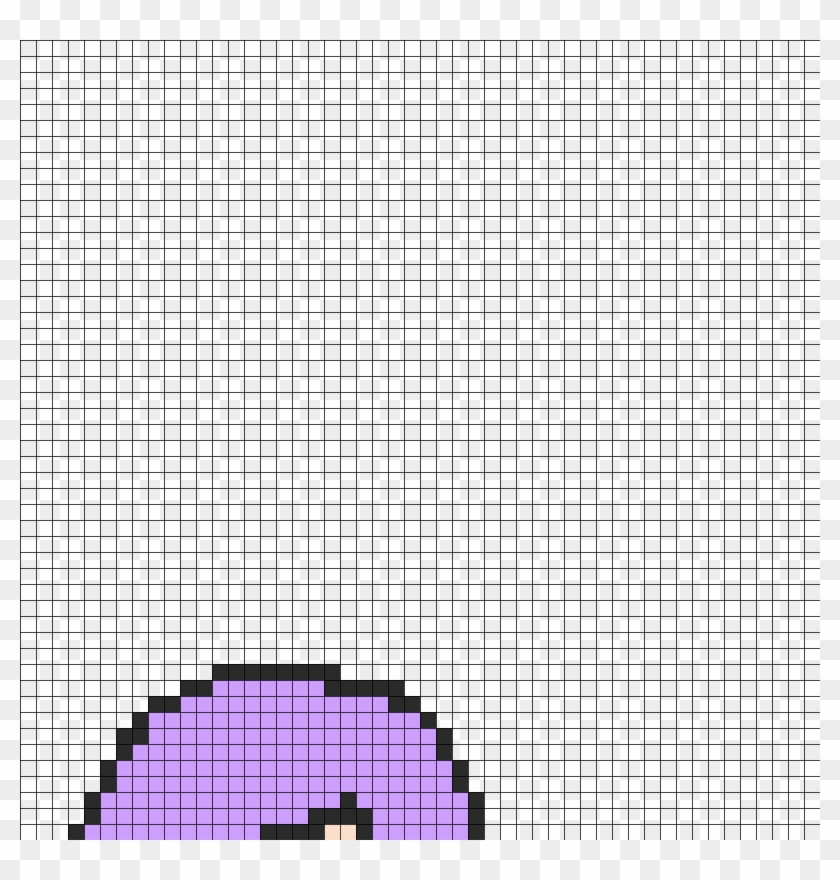 Pastel Goth Tumblr Girl Part 2 Perler Bead Pattern - Rainbow Blob Gif Discord Clipart