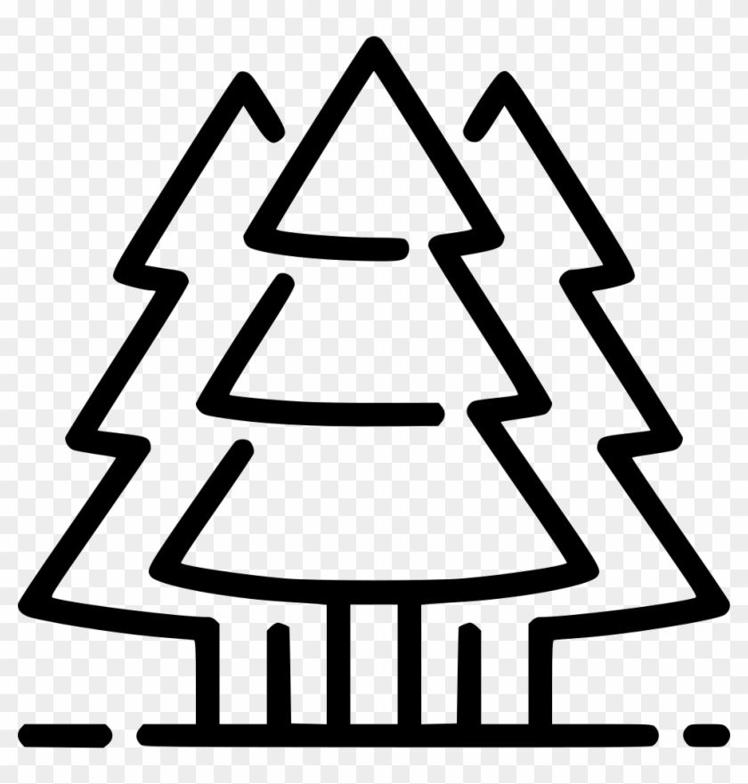 Evergreen Trees Comments - Icon Clipart #615411