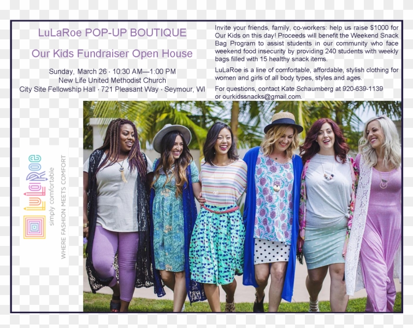Lularoe Fundraiser For Our Kids Program - Lularoe Mix And Match Clipart #615501