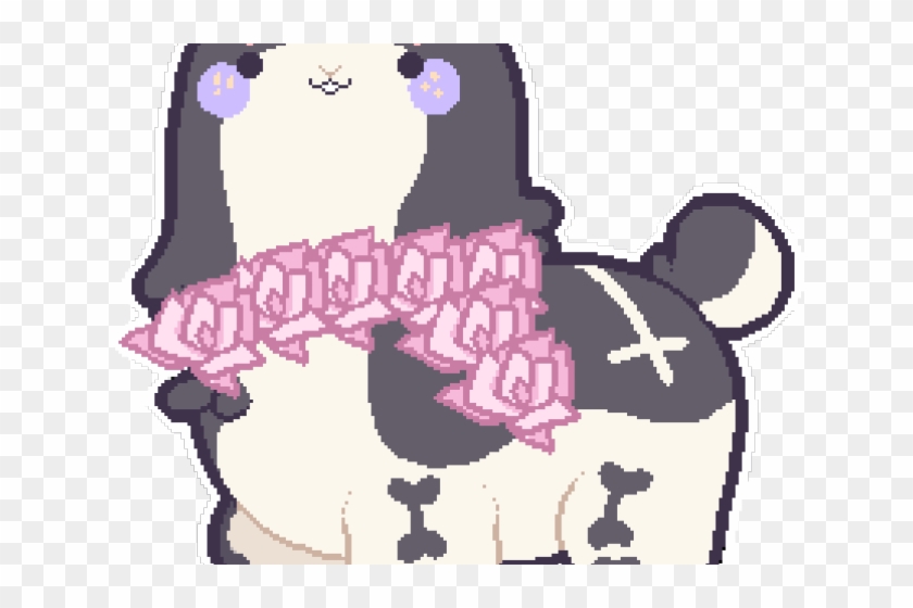 Alpaca Clipart Pastel Goth - Cartoon - Png Download #615644