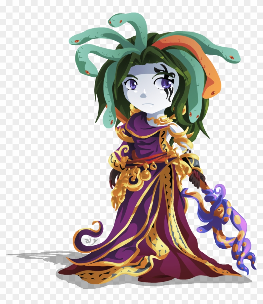Medusa Clipart Animated - Medusa Kid Icarus Uprising - Png Download