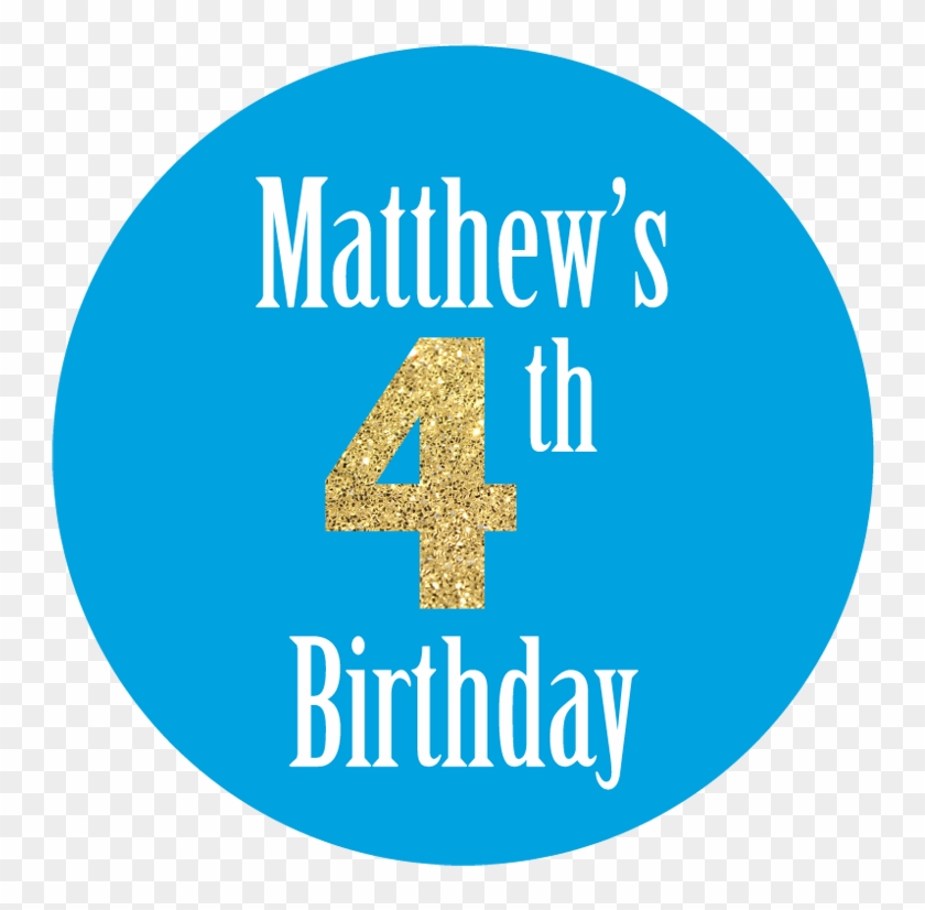 Glitter Effect Age Sweet Cone Stickers - Circle Clipart #615759