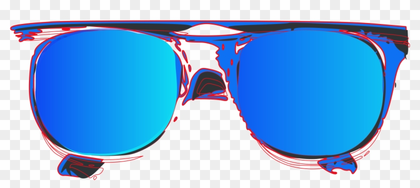 Sunglasses - Color Sunglasses Png Clipart #615779