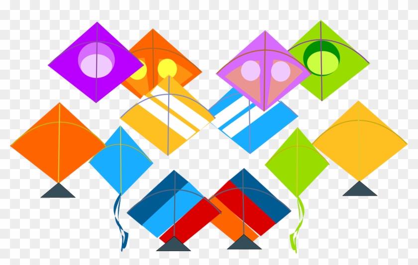 Free Png Download Kite- Kites Png Images Background - Happy Lohri And Makar Sankranti Clipart