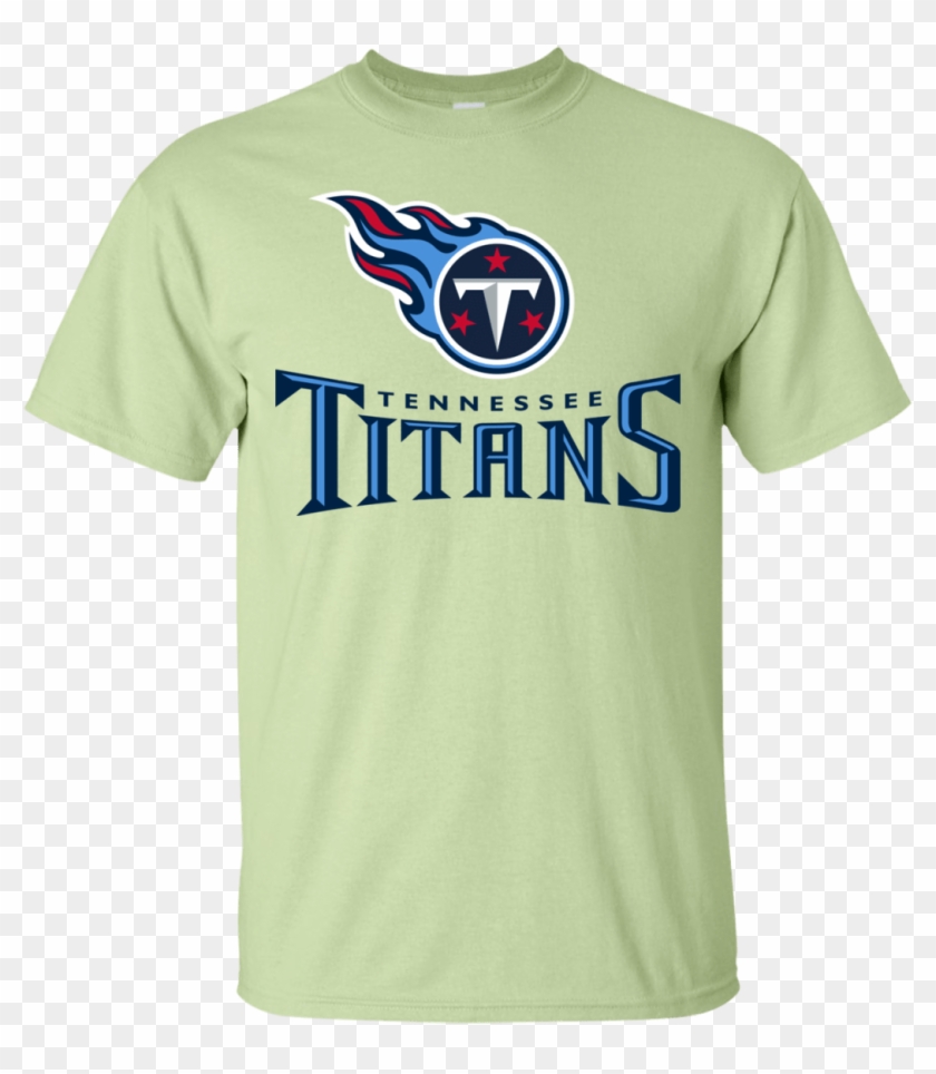 Tennessee Titans Logo Football Men's T-shirt - Tennessee Titans Design Clipart #616049