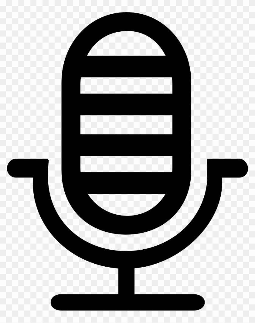 Microphone Icon Png Mic Svg Png Icon Free 86045 Onlinewebfonts - Illustration Clipart #616178