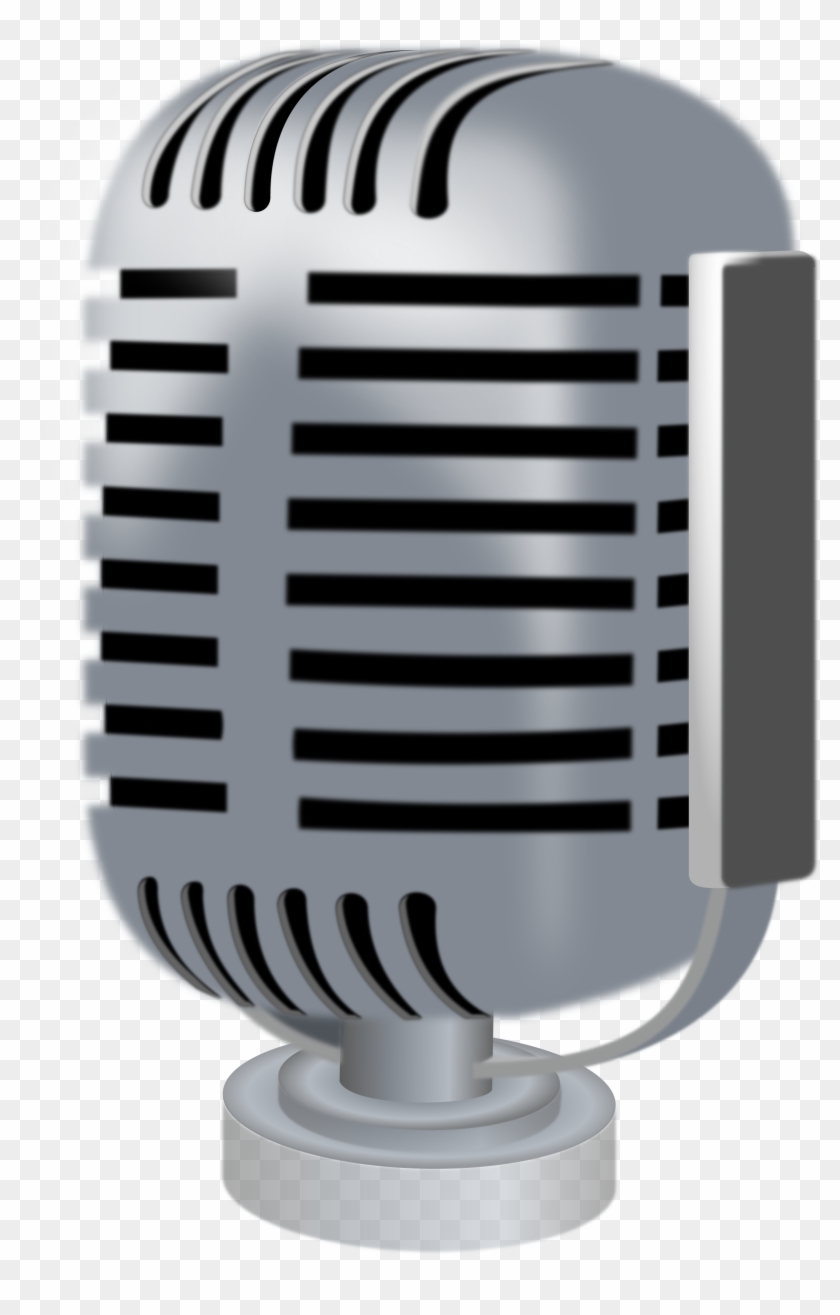 This Free Icons Png Design Of Old Style Microphone Clipart #616292