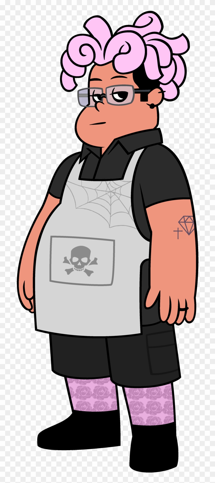 Pastel Goth Ronaldo Fryman Edit For Anon - Ronaldo Fryman Clipart