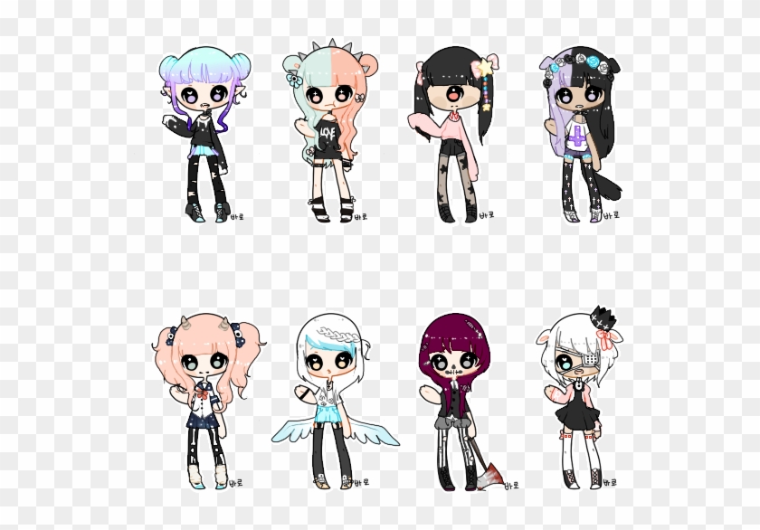 49 Images About Kawaii On We Heart It - Cute Pastel Goth Chibi Clipart #616680