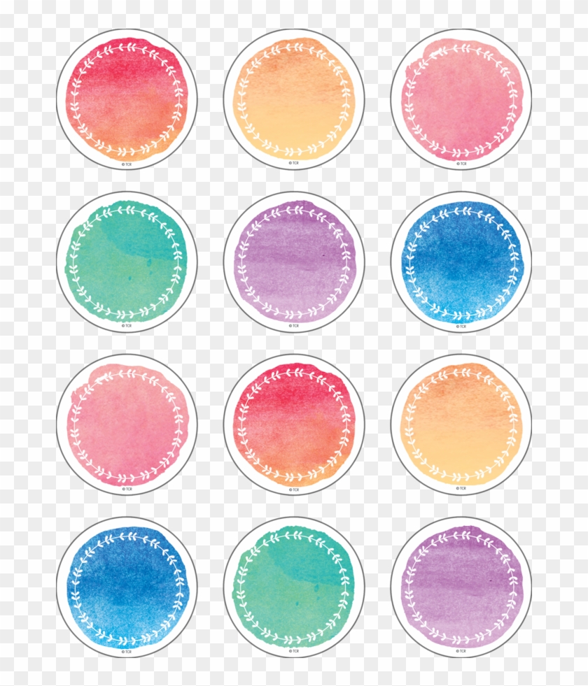 Tcr8973 Watercolor Mini Accents Image - Teacher Created Resources Mini Accents Clipart #616747
