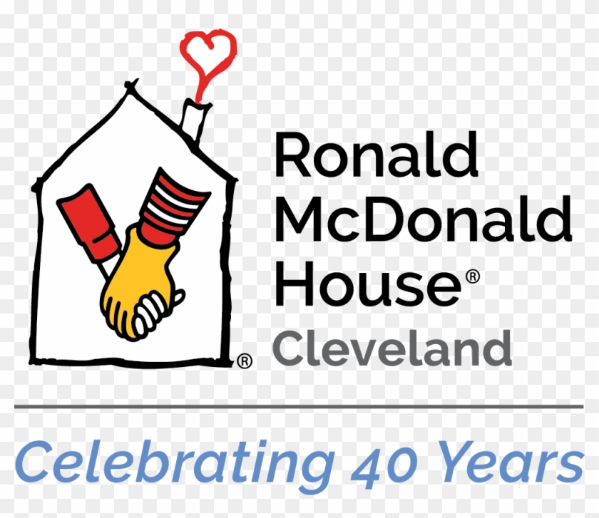 Rmh Cleveland 40th - Illustration Clipart #616833