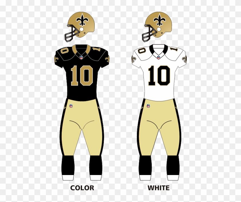 New Orleans Saints - Green Bay Packers Clipart