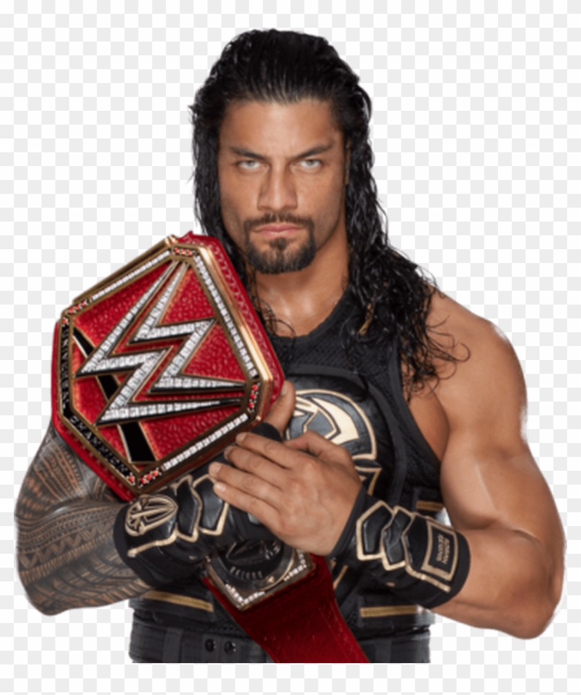 Wallpapers De Wwe - Roman Reigns With His Belt Clipart #617141