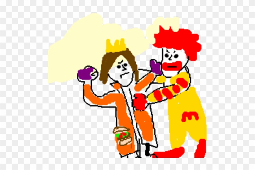 Mcdonalds Clipart Ronald Mcdonald - Cartoon - Png Download