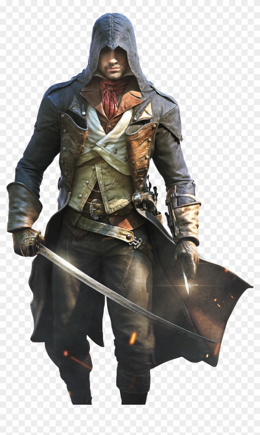 Svg Transparent Download Assassin S Unity Render By - Arno Dorian Assassin's Creed Unity Clipart #617340