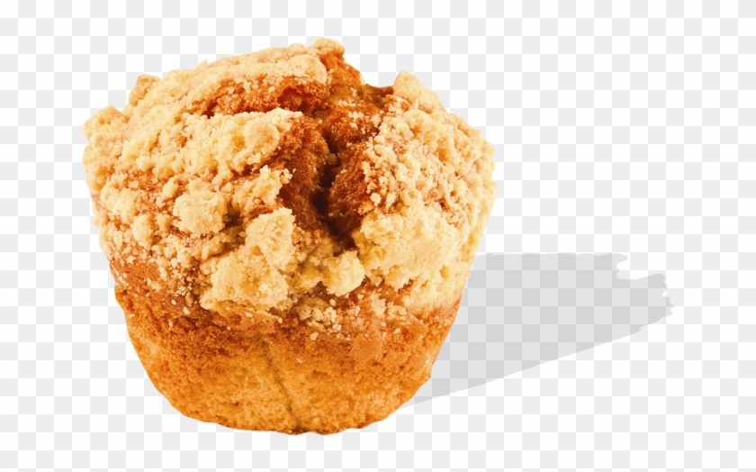 Home Style Apple Crumble Muffin - Crumble Png Clipart