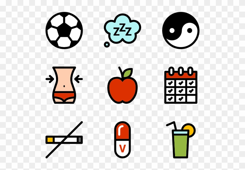 Linear Color Fitness Elements - Flat Line Icon Change Password Clipart #617552