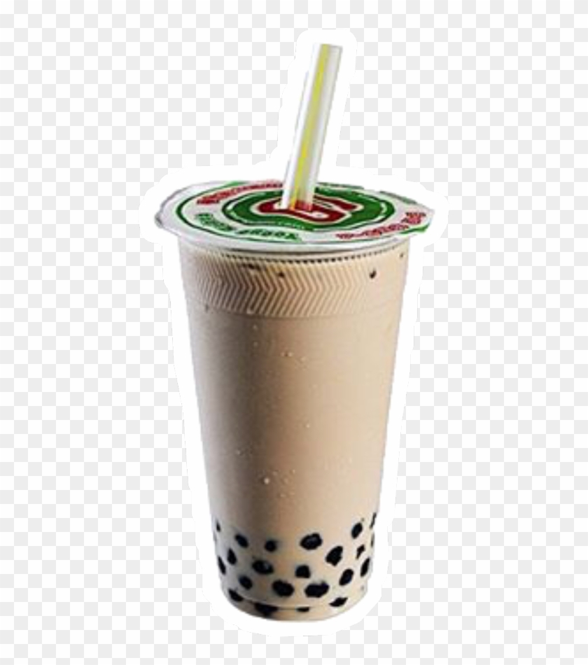 Boba Sticker - Milk Tea Transparent Boba Clipart
