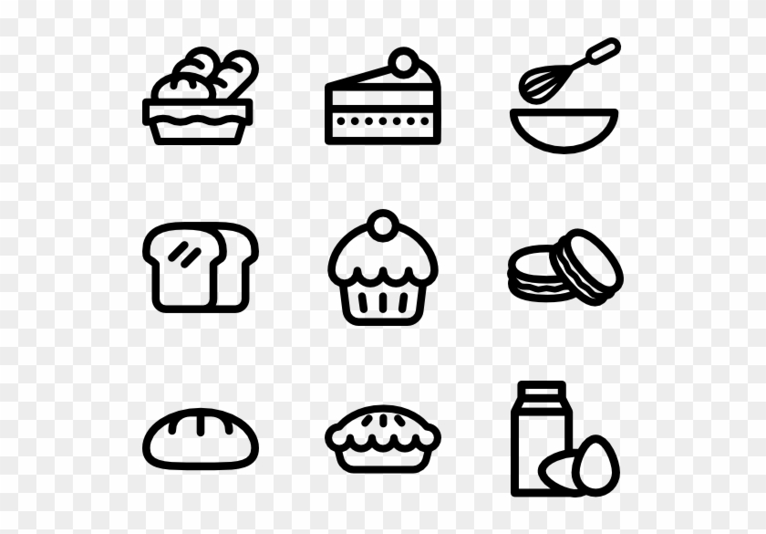 Bakery Lineal - Bakery Icon Clipart #617924