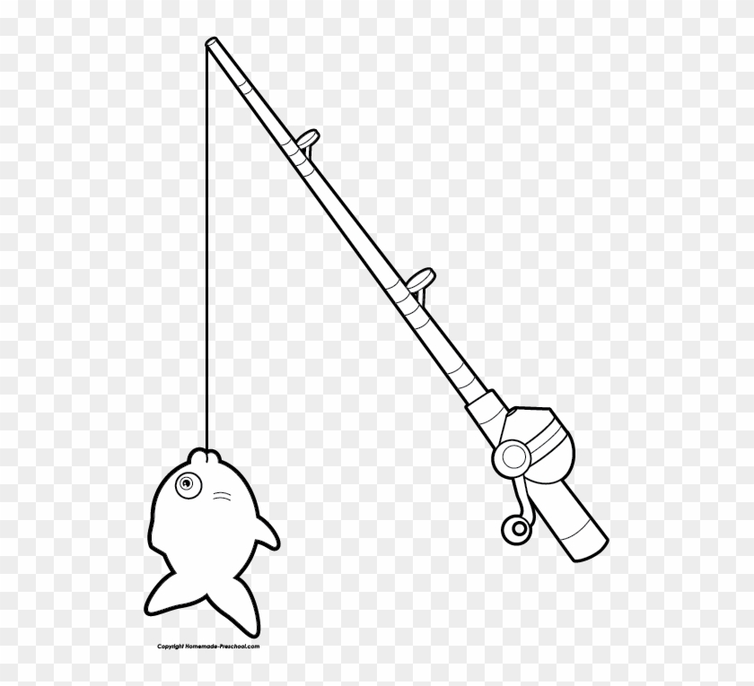 Drawing Free Download On Mbtskoudsalg - Draw A Fishing Pole Clipart